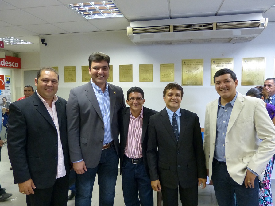 Presidente regional e vereadores do PTN visitam Câmara Municipal de Manaus