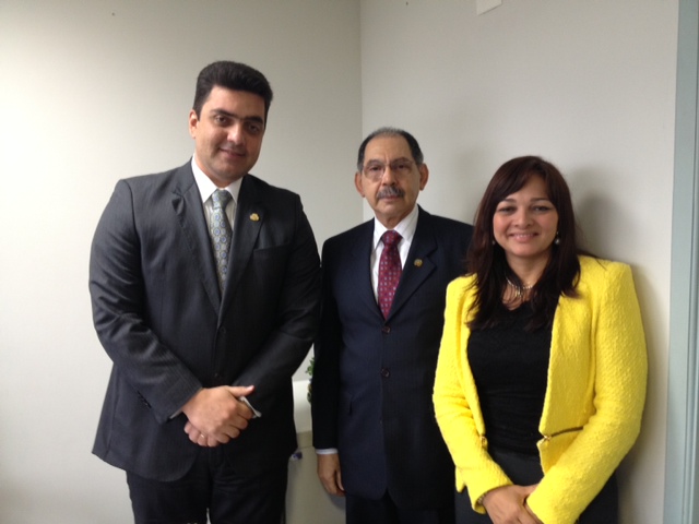 Abdala Fraxe recebe Cônsul honorário da República Dominicana em Manaus