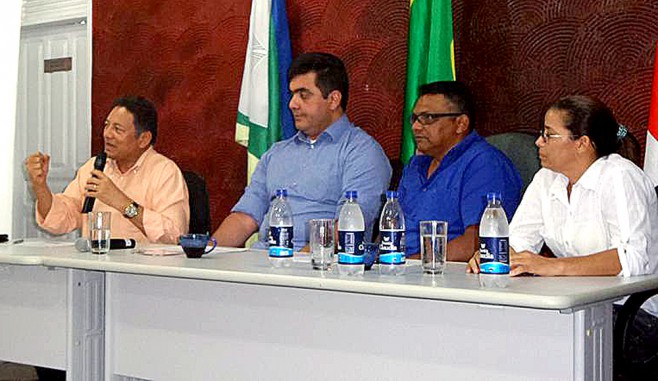 Francisco Souza e Abdala Fraxe dividem custos de viagem à Calha do rio Solimões
