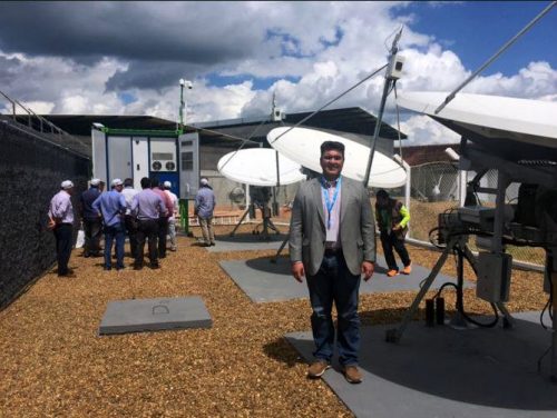 Abdala Fraxe participa da implantação de nova tecnologia para melhorar a internet em Tefé