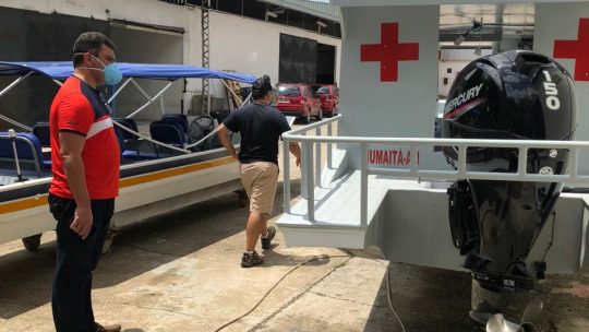 Emenda do deputado Abdala Fraxe garante ambulancha para comunidade ribeirinha de Humaitá